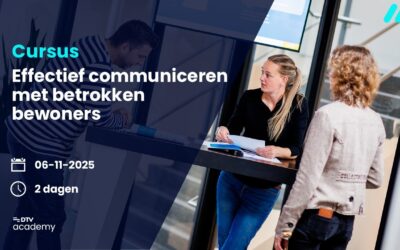 Effectief communiceren met betrokken bewoners